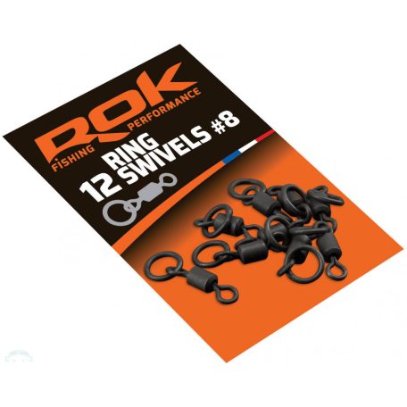 ROK RING Swivels - Karikás forgó - 12 darab/csomag