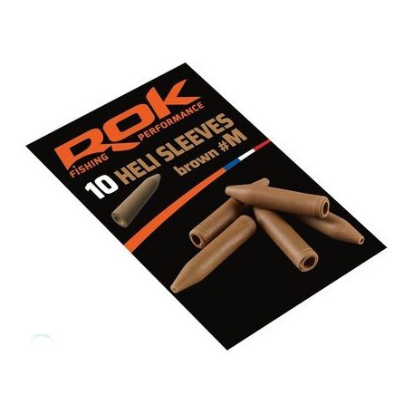 ROK HELI SLEEVE #M - Helikopter ujjak - 10 darab/csomag - Barna