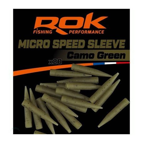 ROK MICRO Speed Sleeves - gubancgátló ujjak - 20 darab/csomag - Camo Zöld