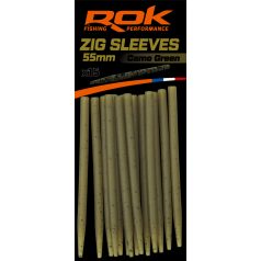   ROK - Zig Sleeves - gubancgátló ujjak - 15 darab/csomag - camo zöld