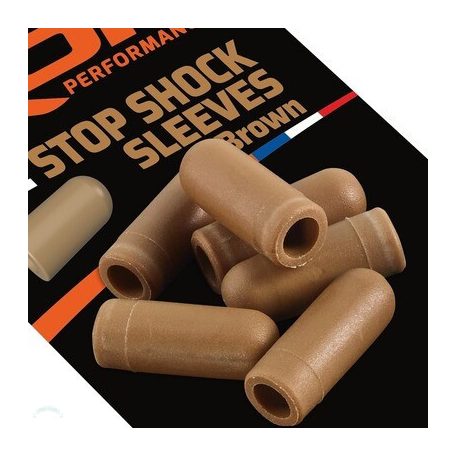 ROK STOP Shock Sleeves - forgó védő sapka - 12 darab/csomag - Barna