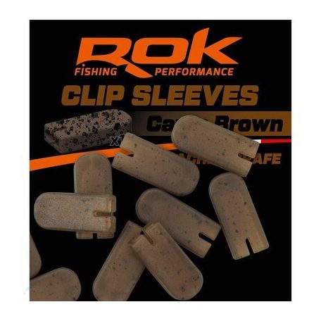 ROK Clip Sleeve - gyorskapocs védő - 10 darab/csomag - Camo Barna