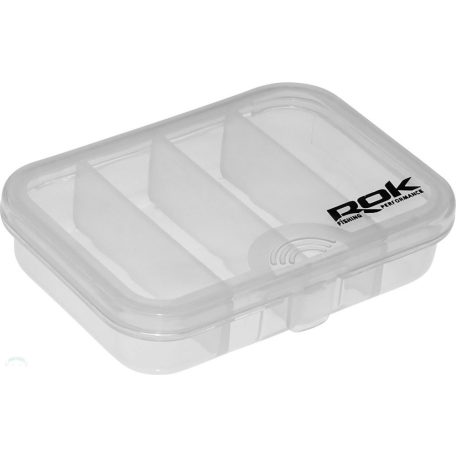 ROK STORAGE BOX XS304 - négy rekeszes mini tároló doboz - 9,1 cm x 6,6 cm x 2,2 cm