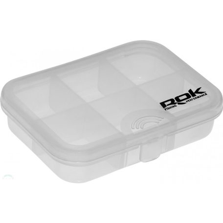 ROK STORAGE BOX XS306 - hat rekeszes mini tároló doboz - 9,1 cm x 6,6 cm x 2,2 cm