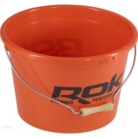 ROK 18 literes csalis vödör (fedél és 5 literes betét nélkül) - BAIT BUCKET - Narancs