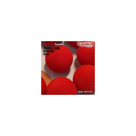 TASKA Carp - Wazzup Foam Balls 15mm Red