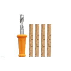 CZ Rozsdamentes csalifúró 4 db parafa rúddal, o 6 mm