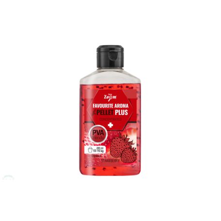 CZ Favourite folyékony aroma pellettel, eper, 200 ml