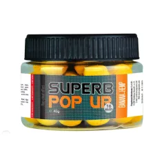 CZ Superb lebegő bojli, eper, halas, 40 g