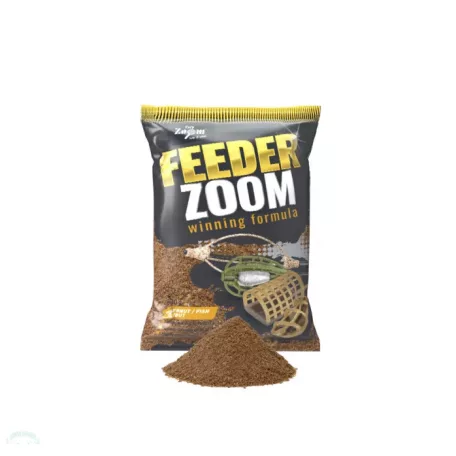 CZ Feeder Zoom etetőanyag, tigrismogyorós halibut, halas, 1 kg