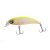 PZ Immortal Shad wobbler, 5 cm, 4 g, fluo sárga, fehér, úszó