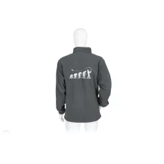 CZ Zippzáros polár felső, XXXL, sötétzöld