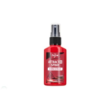 CarpZoom AttractX aroma spray, féreg kivonat, 50 ml