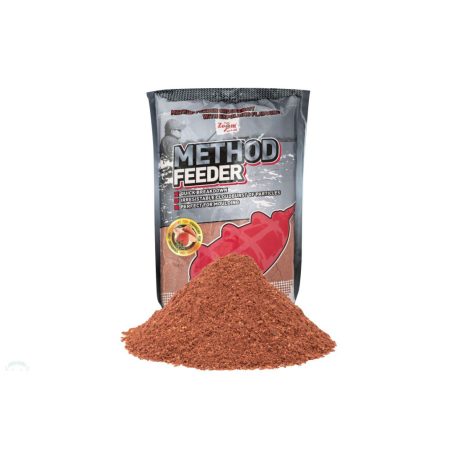 CZ Method Feeder etetőanyag, eper, halas, 1 kg