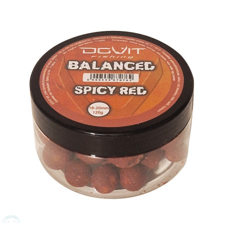 Prémium Csalizó Bojli 16-20mm - Spicy Red