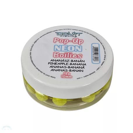 Pop-Up Neon Boilie 10mm - Ananász-banán