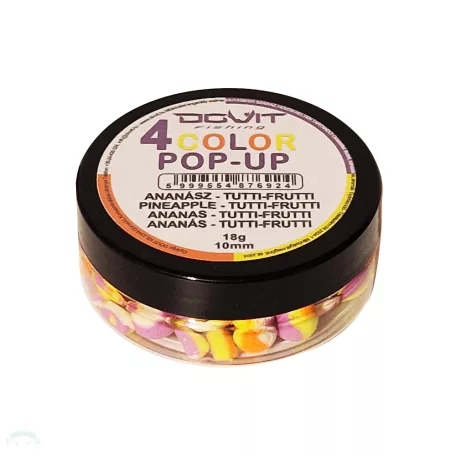 4 Color Pop-Up 10mm - Ananász - tutti-frutti