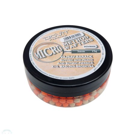 MICRO METHOD WAFTERS 5mm - vajsav - sárgabarack