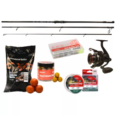 CARP EXPERT MAX2 DT 390 PONTYHORGÁSZ  SZETT ÚJDONSÁG CSALIKKAL