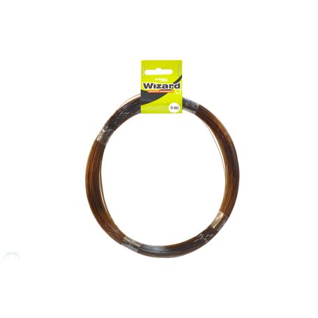 KAMASAKI  HARCSÁS MONOFIL ELŐKE  0,6MM 100M DARK BROWN 28,57KG