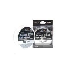 CARP EXPERT NEO TAPERED SHOCK LEADER 0.26-0.57MM 5X15MCLEAR