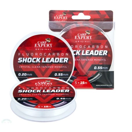 CARP EXPERT FLUOROCARBON SHOCK LEADER 0.20MM-0.55MM