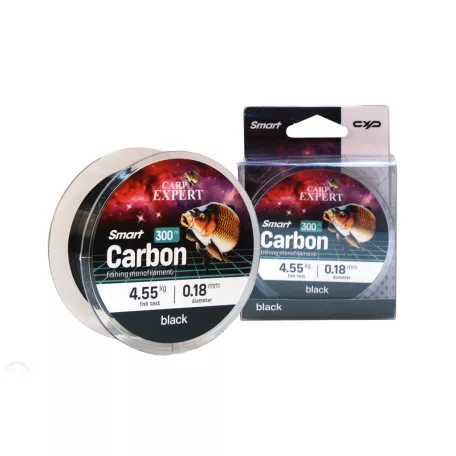 CARP EXPERT SMART CARBON 0,18MM 300MBLACK 4,55KG