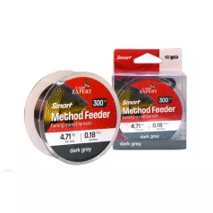 CARP EXPERT SMART METHOD FEEDER 0,18MM 300M DARK GREY 4,71KG
