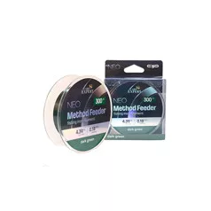   CARP EXPERT NEO METHOD FEEDER 0,25MM 300MDOUBLE DARK GREEN 8,27KG