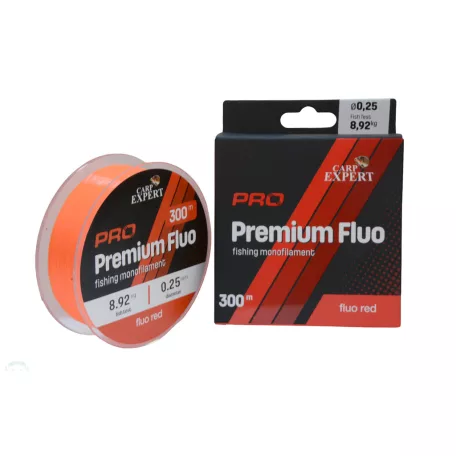 CARP EXPERT PROPREMIUM FLUO RED 0,25MM 300M FLUO RED 8,92KG