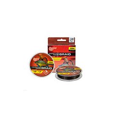   ZSINÓR BENZAR COMPETITION FEEDER BRAID 0,10MM 6,33 KG 120M DARK BROWN