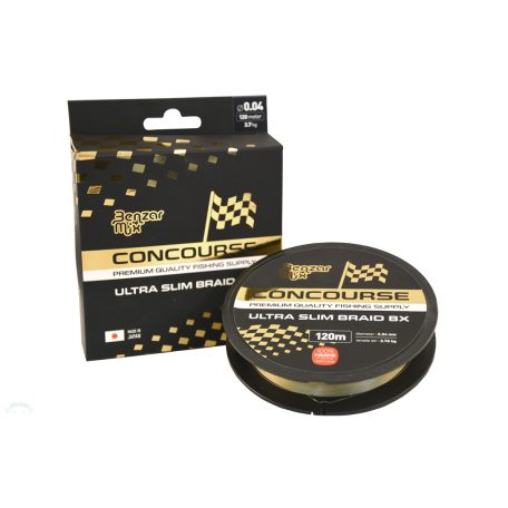 BENZAR CONCOURSE ULTRA SLIM 8X BRAID 120M 0.04MM