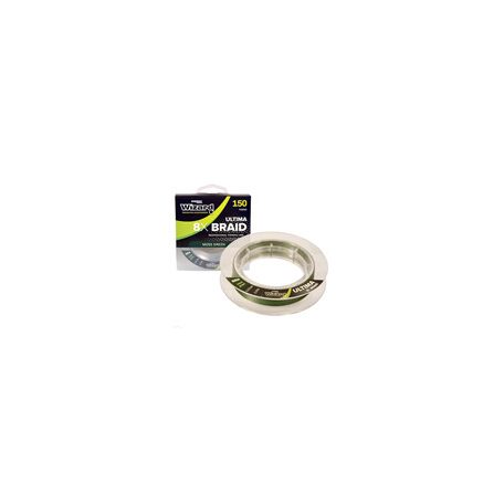 WIZARD ULTIMA 8X 0.10MM MOSS GREEN BRAID 150M 8,51KG