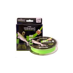 ZSINÓR WIZARD JIG BRAID 0,06MM 4.0 KG 110M LIME GREEN