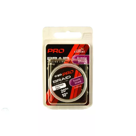 CARP EXPERT PRO SUPPLE SHIELD FONOTT BEVONATOS SÜLLYEDŐ ELŐKEZSINÓR 20LBS MOSS GREEN 10M