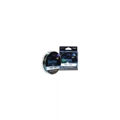CARP EXPERT NEO CAMOU  0,25MM 150MOLIVE GEEN + BROWN 9,823KG