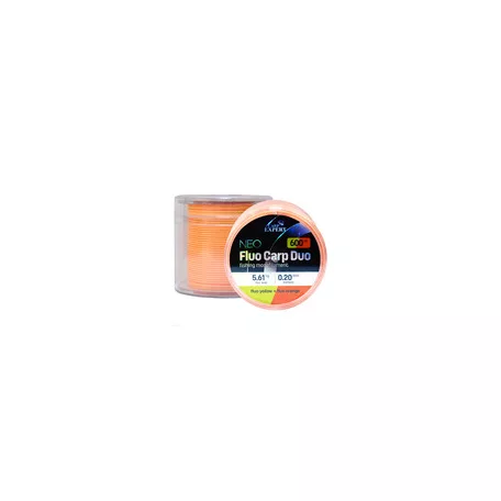 CARP EXPERT NEO FLUO CARP DUO 0,30MM 600MFLUO YELLOW + FLUO ORANGE 12,83KG