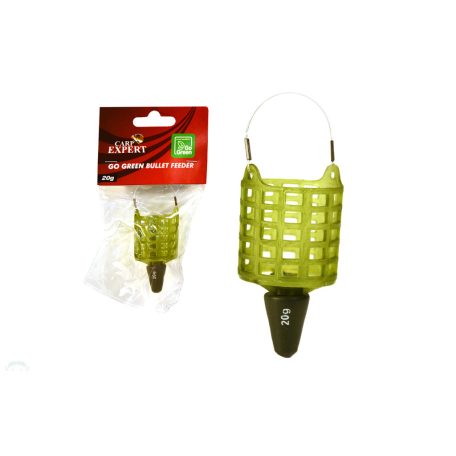 CARP EXPERT GO GREEN BULLET FEEDER KOSÁR 20G