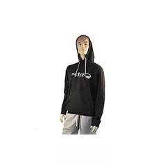 THE ONE HOODED SWEATSHIRT BLACK/FINE GREY S