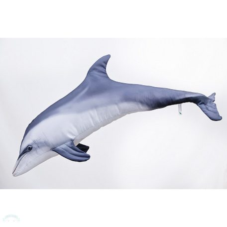 PILLOW THE BOTTLENOSE DOLPHIN - GREY 55CM