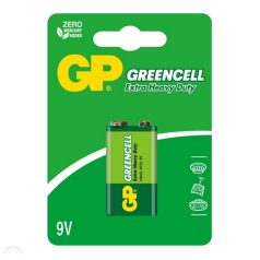 GP GREENCELL 9V ELEM 1604G FÉLTARTÓS bliszteres 1 db.