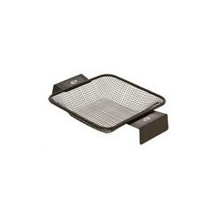 TÖRŐSZITA FÜLES SZÖGLETES 17x17CM 2MM LYUKKAL