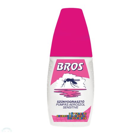 BROS SENSITÍVE SZÚNYOGRIASZTÓ PUMPÁS AEROSOL 50ML