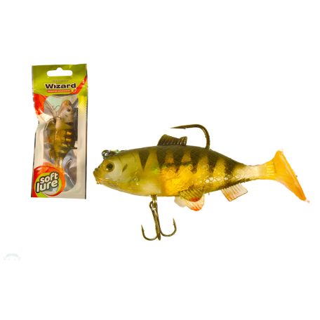 WIZARD SWIMBAIT - BIG PERCH - 4 INCH HOLOPINK