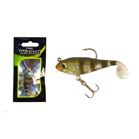 WIZARD SWIMBAIT PERCH  2 INCH HOLOGRAY