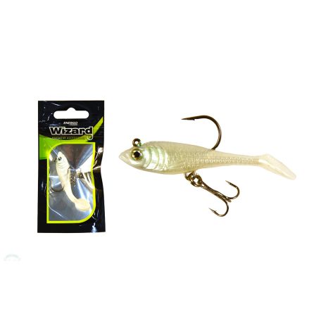 WIZARD SWIMBAIT MINNOW  2 INCH WHITE