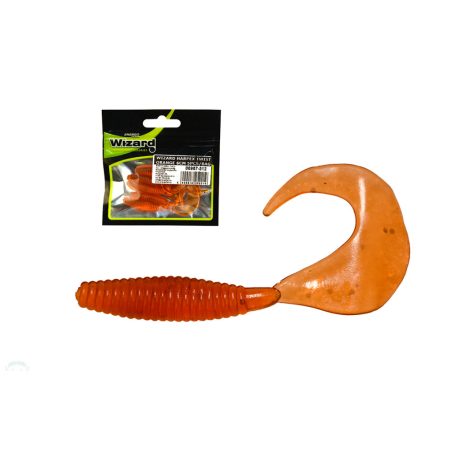 WIZARD HARPEX TWIST ORANGE 6CM 5PCS/BAG