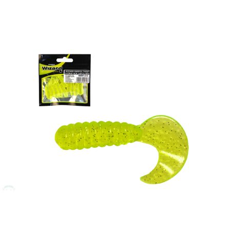 WIZARD HARPEX TWIST CITRUS 4CM 10PCS/BAG