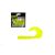 WIZARD HARPEX TWIST LARVA CLEAR-GREEN 5CM 10PCS/BAG