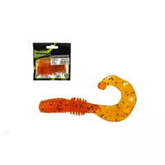 WIZARD HARPEX TWIST EXTRA POPPY-ORANGE 5CM 10PCS/BAG